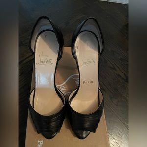 Christian Louboutin Armadillo 120 Nappa Peep Toe